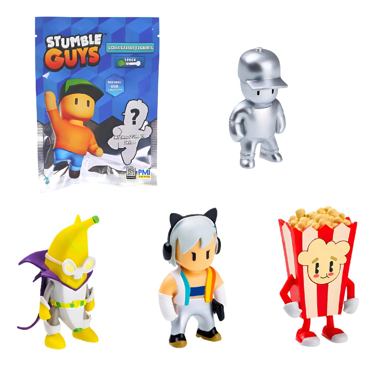 Stumble Guys, Boneco Colecionável Mítico Série 3, 1 Figura